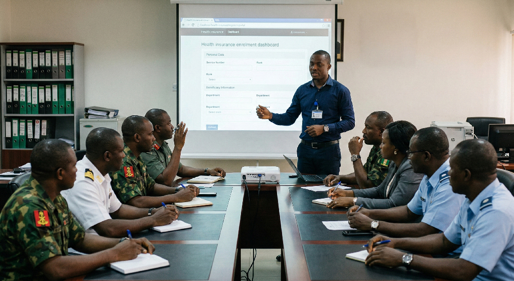 Development of Online Registration Platform for DHML and National Health Insurance Scheme  (NHIS) Retirees